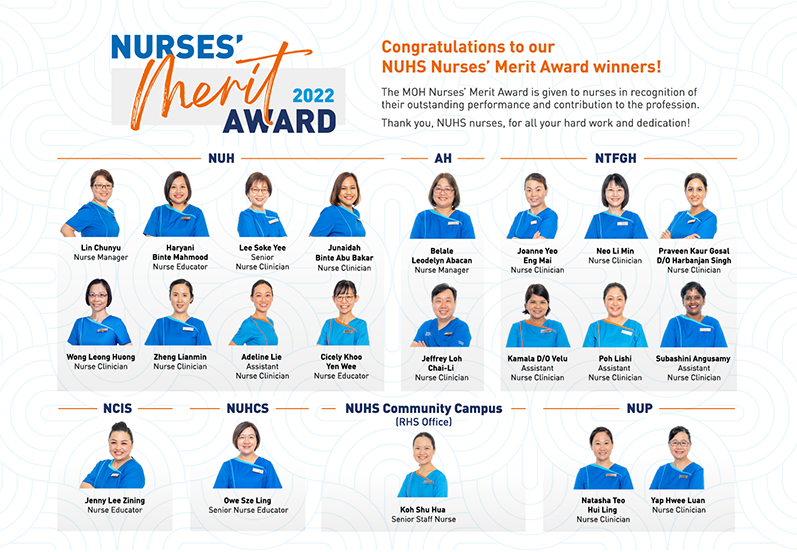 Nurses' Merit Award Winners 2022