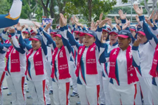 OneNUHS Marching Contingent @ National Day 2018