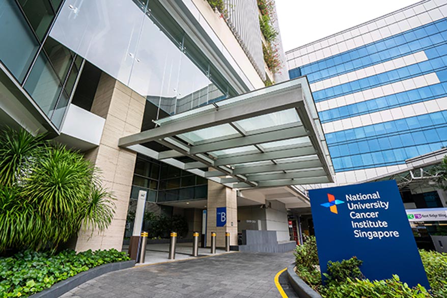 National University Cancer Institute,, Singapore (NCIS) Facade