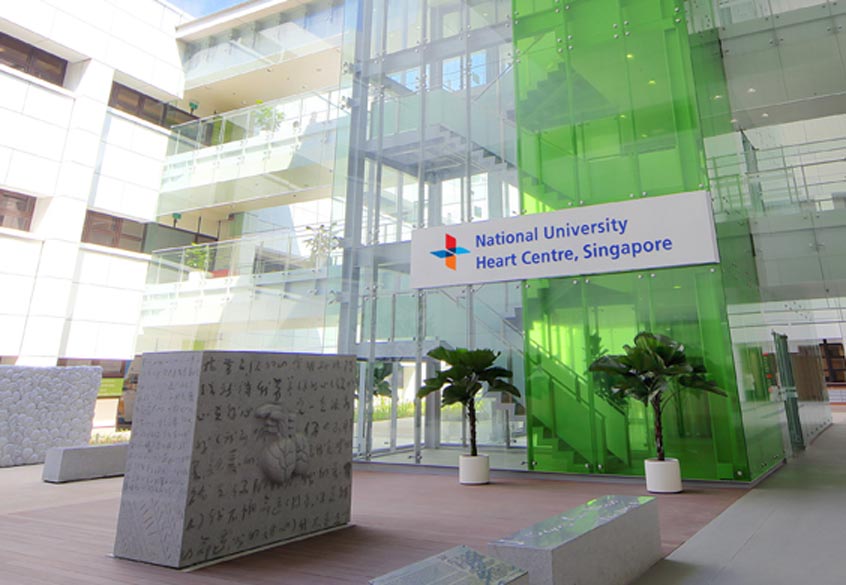 National University Heart Centre Singapore (NUHCS) Facade