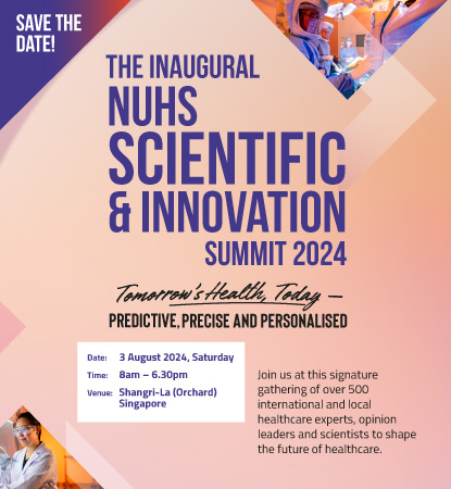The Inaugural NUHS Scientific & Innovation Summit 2024