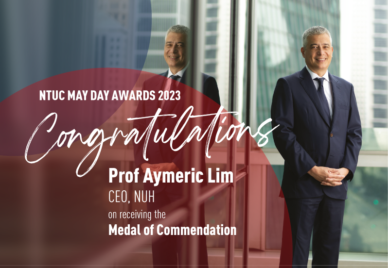 Prof Aymeric Lim May Day Award