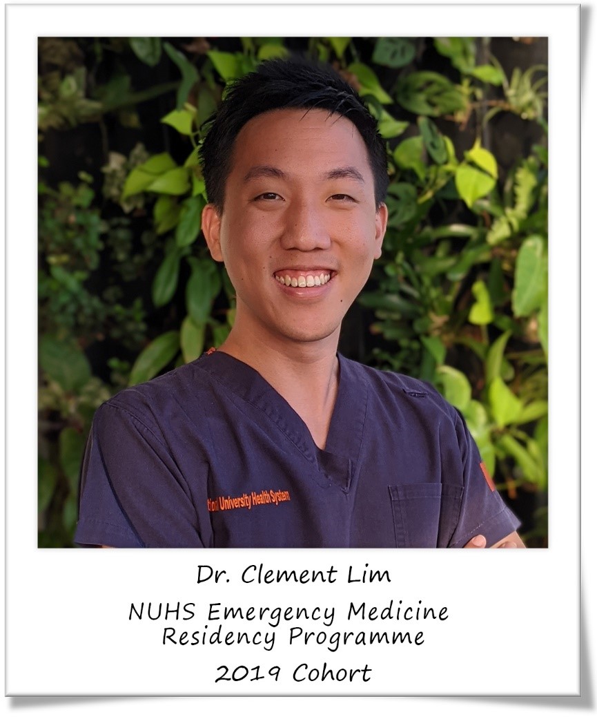Dr Clement Lim, NUHS Emergency Medicine Testimonial on Residency Programme, 2019 Cohort