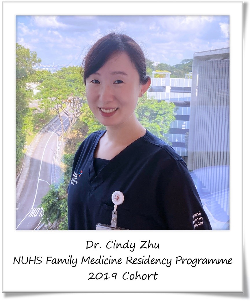 Dr Cindy Zhu, NUHS Family Medicine Testimonial on Residency Programme