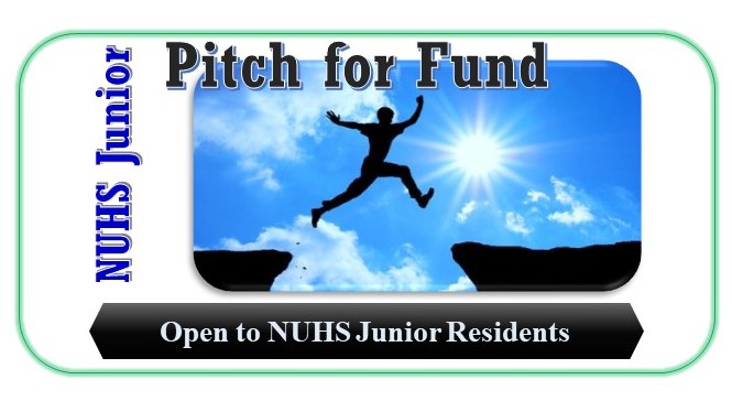 NUHS Residency Junior Pitch for Funds