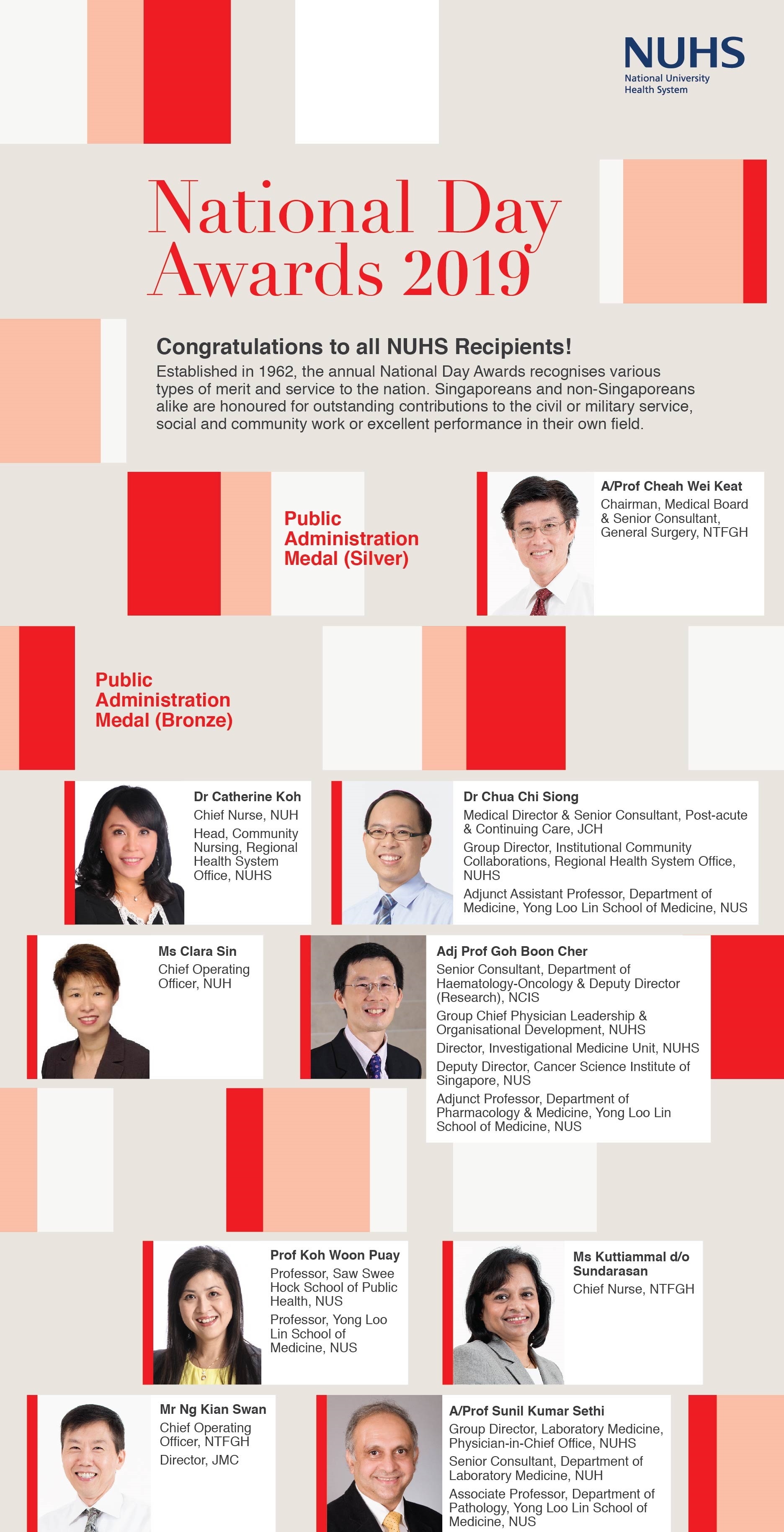 National Day Awards 2019