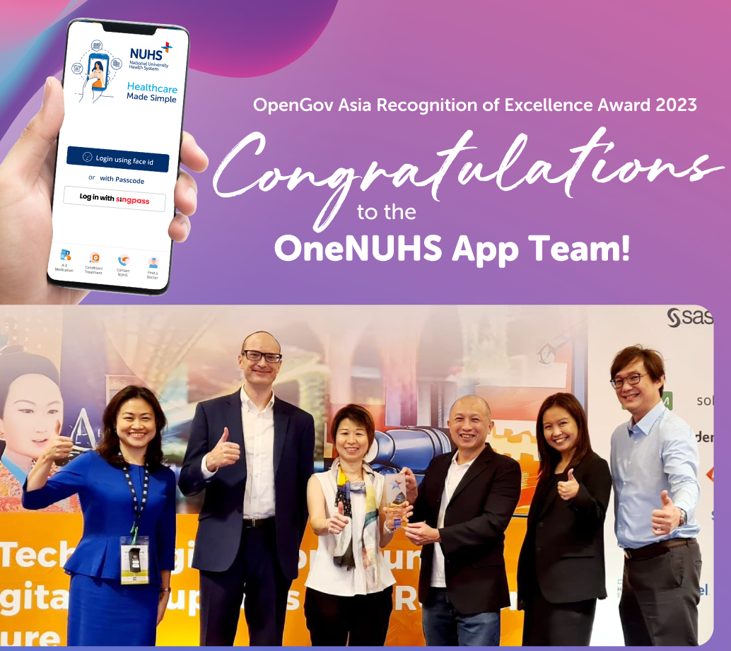 OpenGov Asia Recognition of Excellence Award 2023