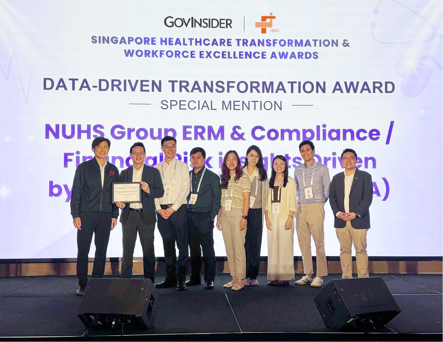 NUHS - Data-Driven Transformation Award (Special Mention)