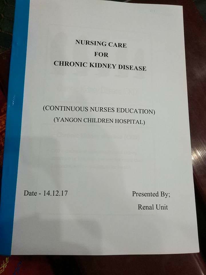 Improving Paediatric Specialist Nursing Standards