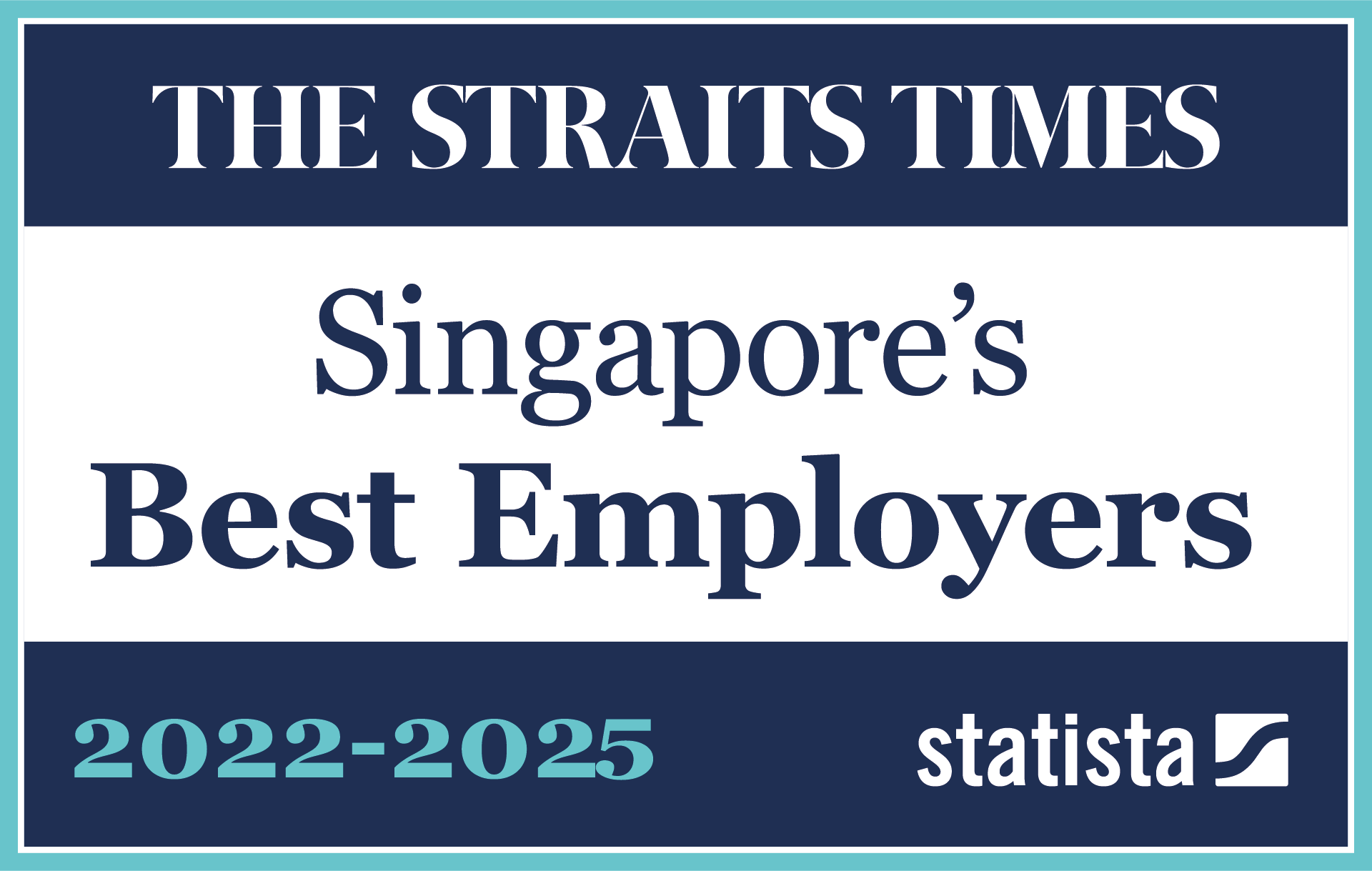 The Strait's Time Singapore's Best Employers (2022 to 2025)
