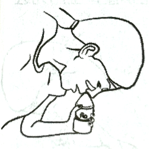 Flo Sinus Care blowing your nose step