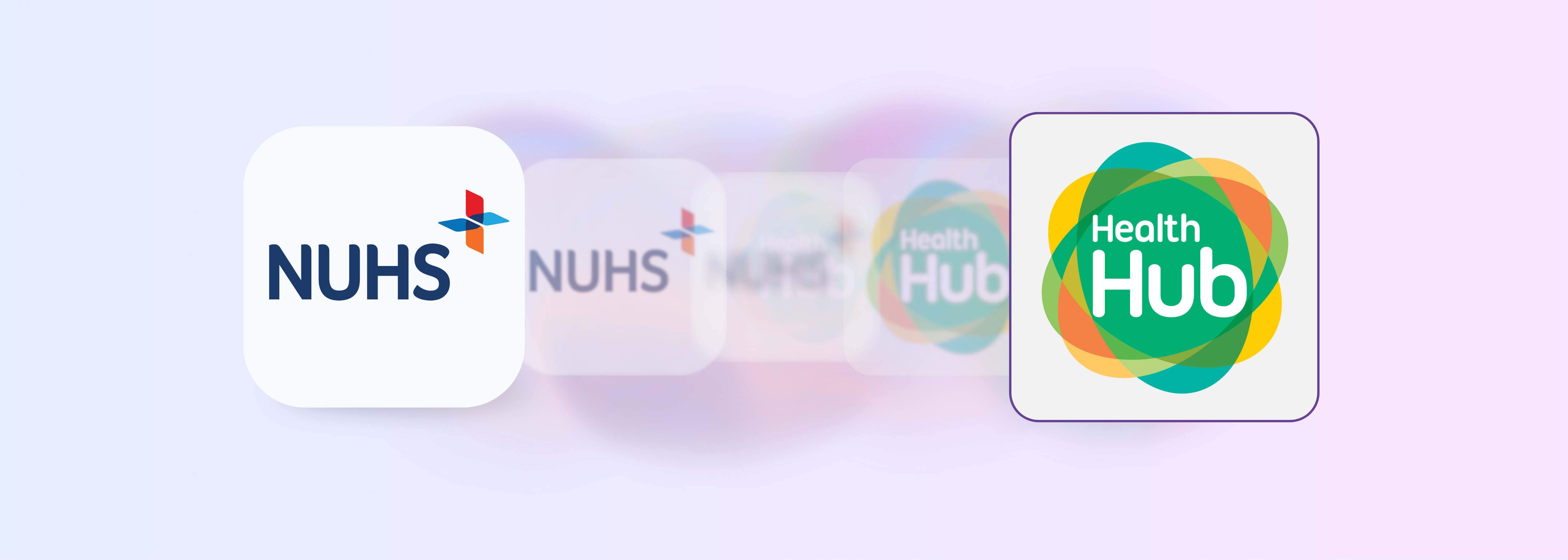 Health Hub's Transition Banner