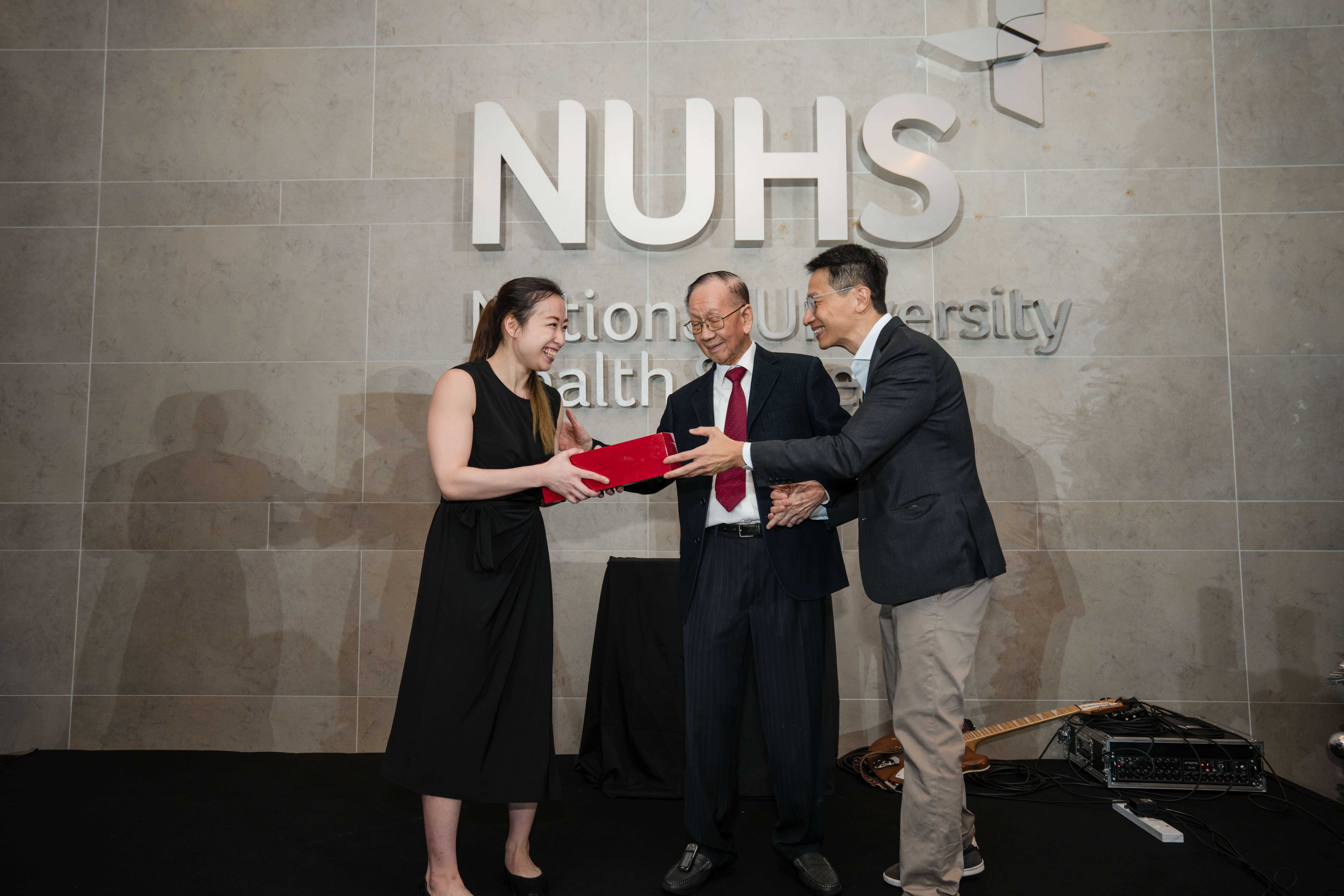 Token Presentation to Mrs Lee Choon Guan Trust Fund