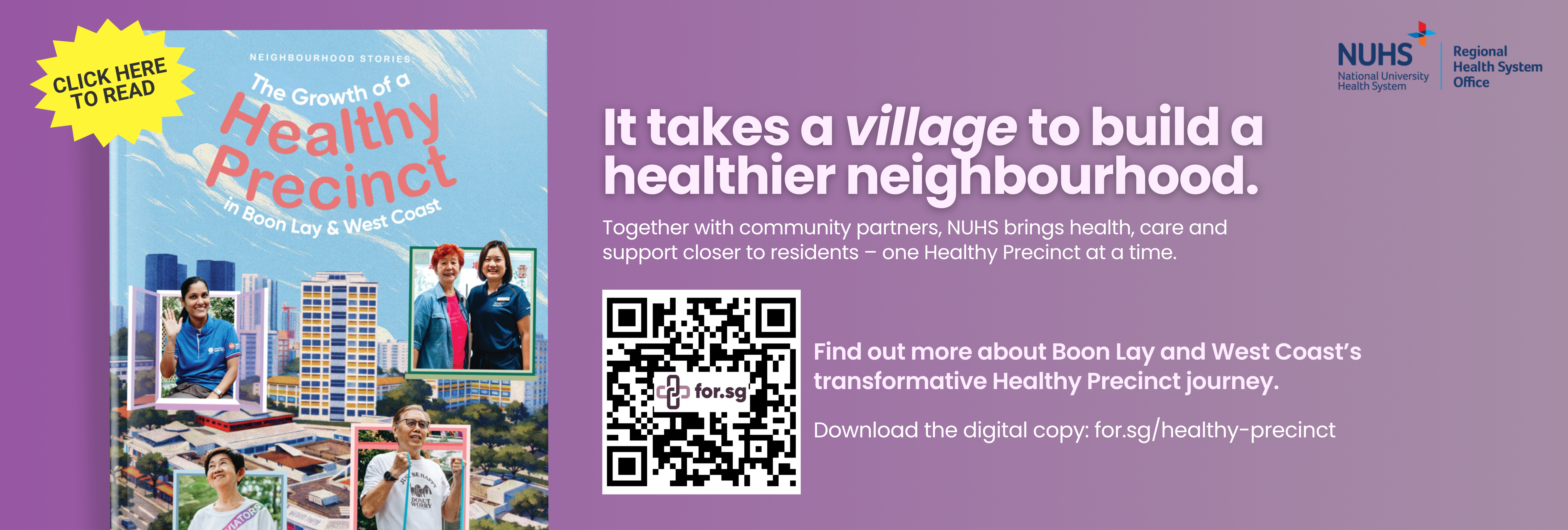 Neighbourhood Stories: The Growth of a Healthy Precinct in Boon Lay and West Coast