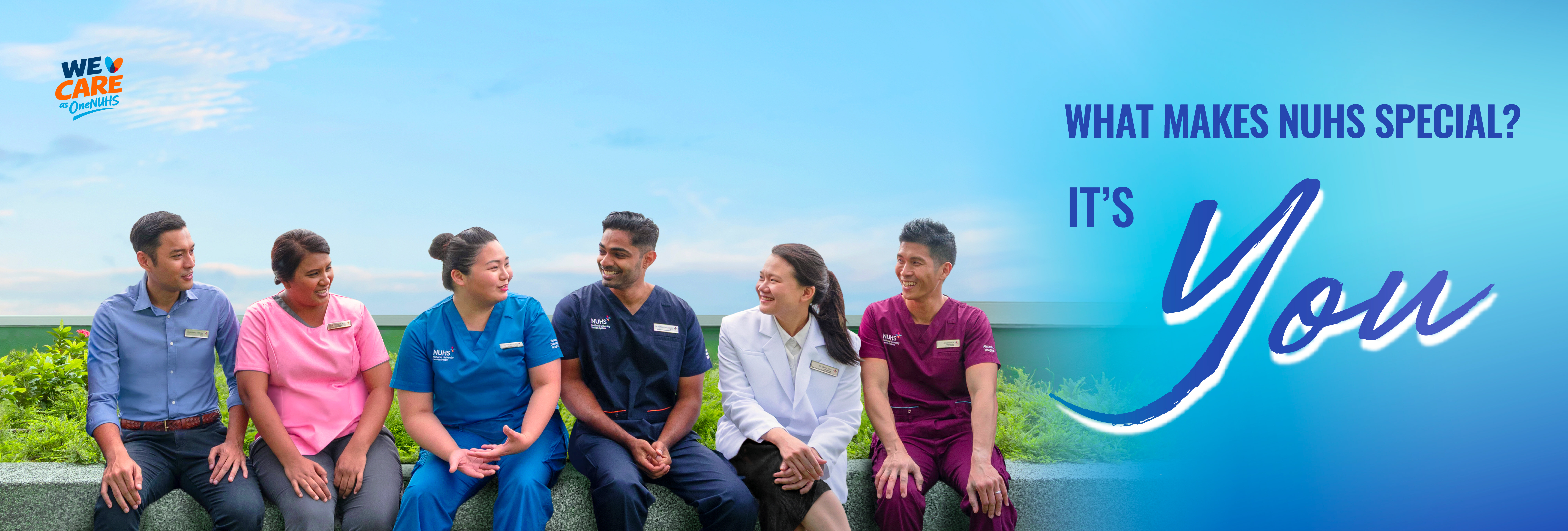 NUHS Careers webpage banner