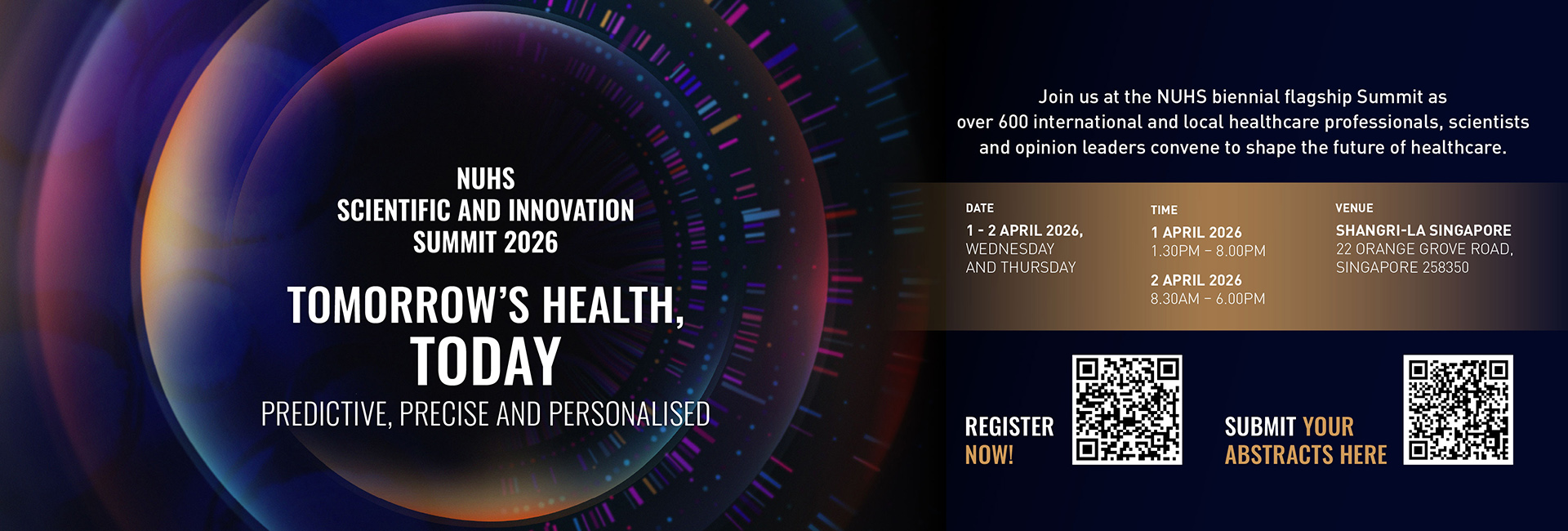 NUHS Scientific and Innovation Summit 2026