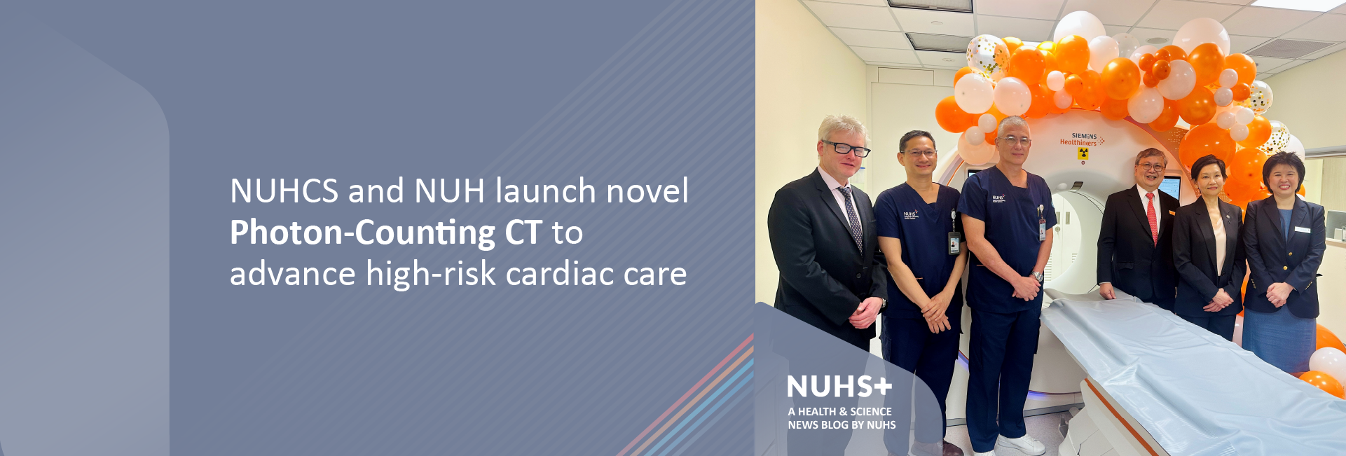 NUHSPlus NUHCS and NUH launch novel photon-counting CT to advance high-risk cardiac care